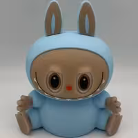 چراغ خواب سیلیکونی لبوبو آبی