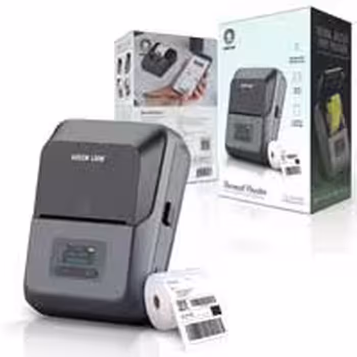 پرینتر حرارتی شارژی بلوتوث لیبل زن و رولی Green Lion Thermal printer