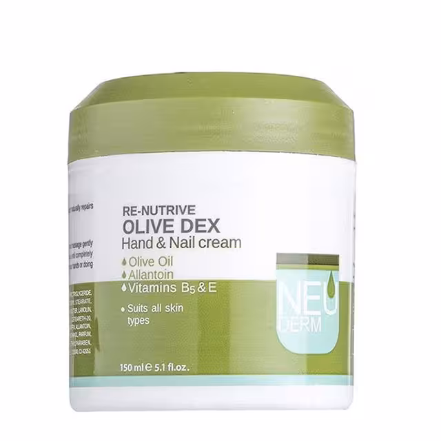کرم دست و ناخن نئودرم مدل Olive Dex حجم 150 میلی لیتری