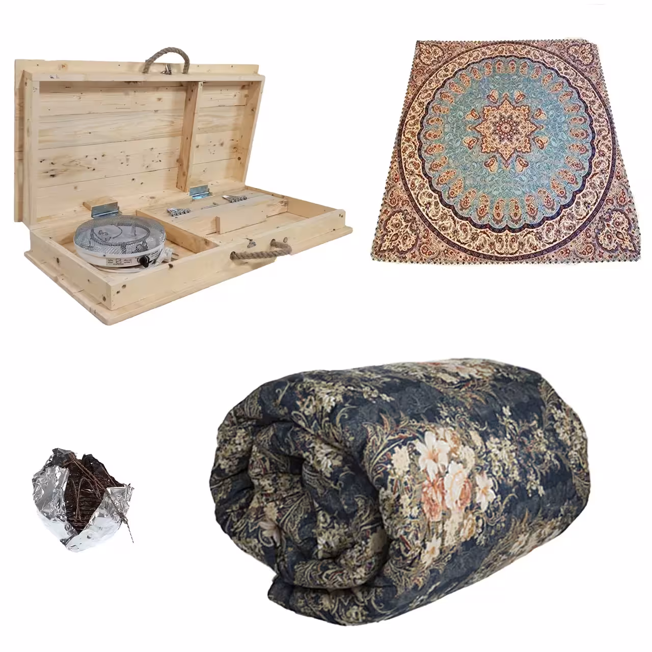 کرسی برقی پارسین مدل KT70-L35 مجموعه 5 عددی