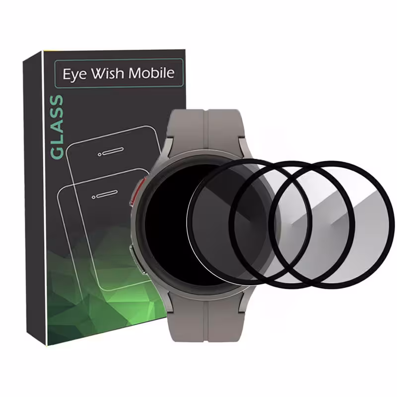 محافظ صفحه نمایش نانو آی ویش مدل PMMA مناسب برای ساعت هوشمند گلوریمی M2 بسته سه عددی