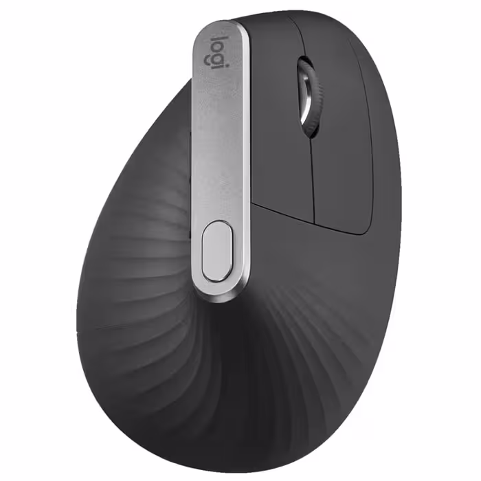 موس لاجیتک بی سیم ارگونومیک MX VERTICAL BLACK