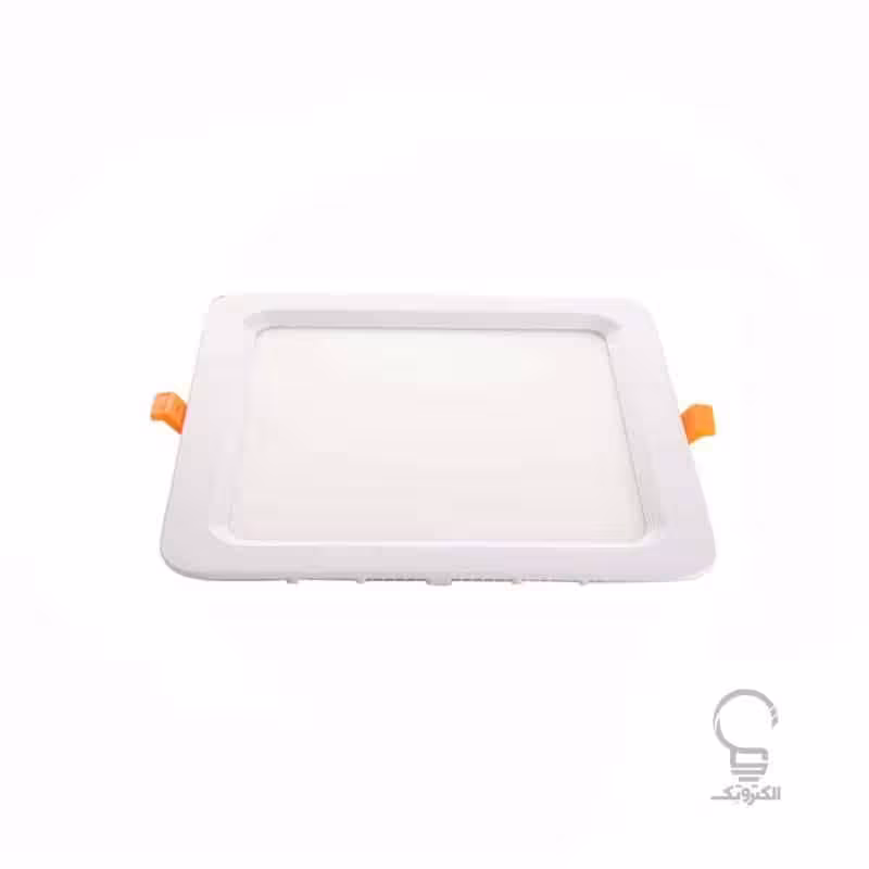 پنل LED اسلیم مربع توکار 7 وات ای دی سی (بسته 12 عددی)