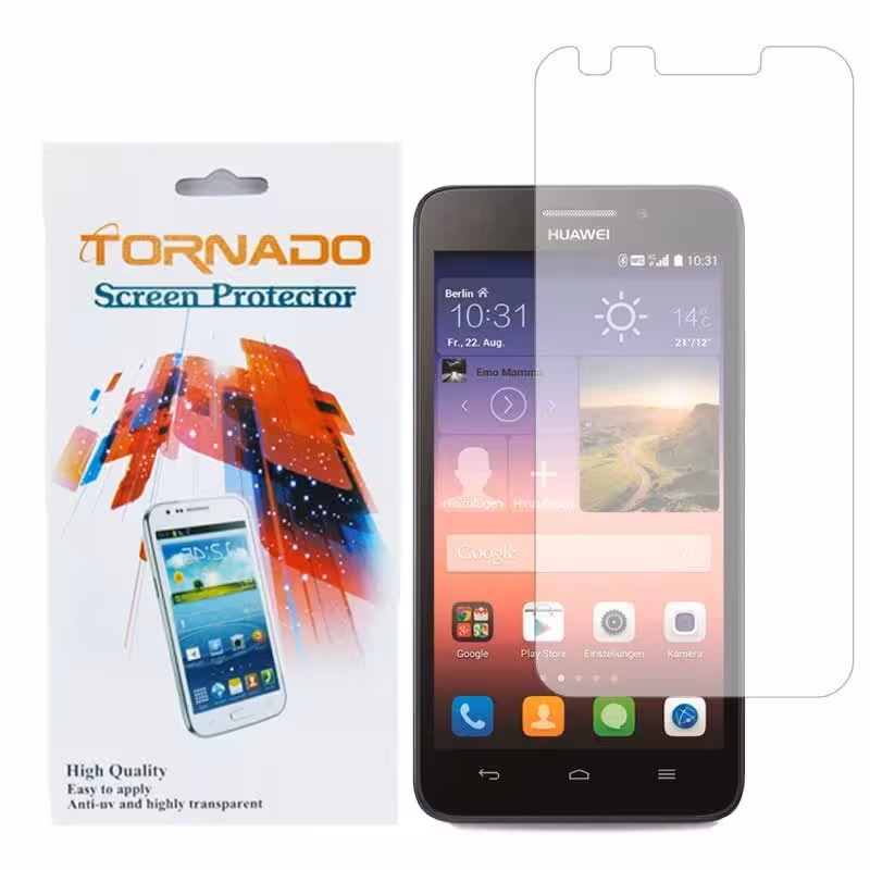 گلس محافظ صفحه نمایش تورنادو مدل نانو گلس مناسب برای موبایل هوآوی Ascend G620