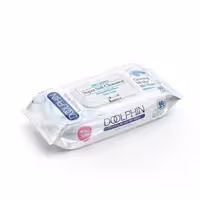 دستمال مرطوب پاک کننده آرایش دلفین بسته 60 عددی