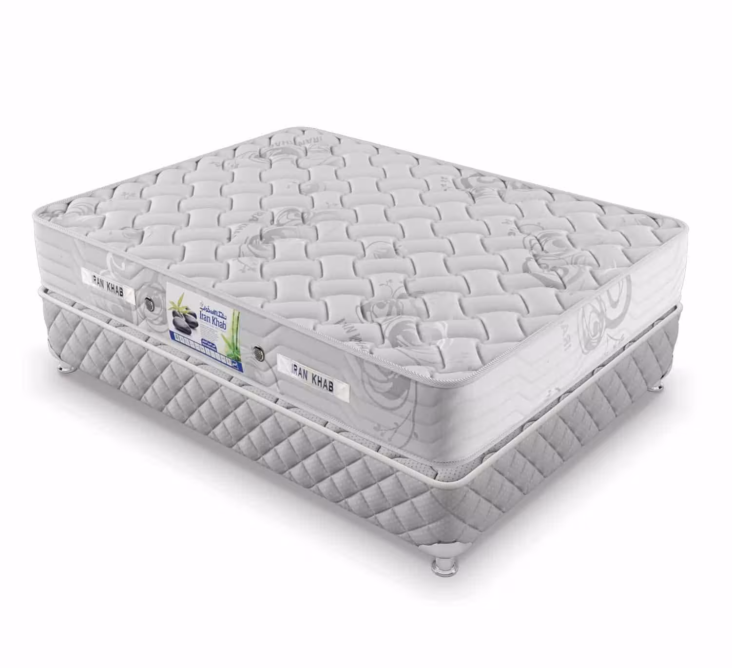 تشک یک نفره ایران خواب مدل فنری آسایش سایز 90 در 200 سانتیمتر