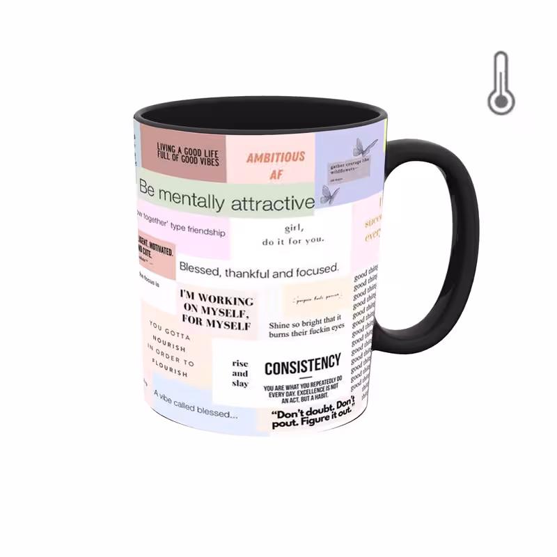 خرید ماگ-لیوان حرارتی  گرافیکی متن انگیزشی