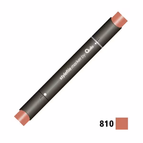 ماژیک راندو کوییلو کد 810 مدل Stylefile (رنگ brick brown)