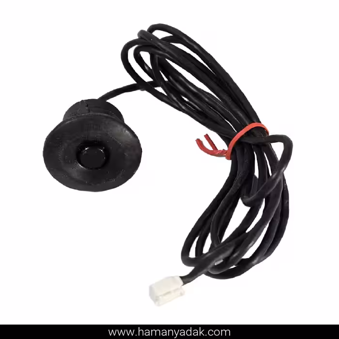 سنسور دنده عقب سیم دار پژو پارس 1800 میلی آمپر برند هیرکان