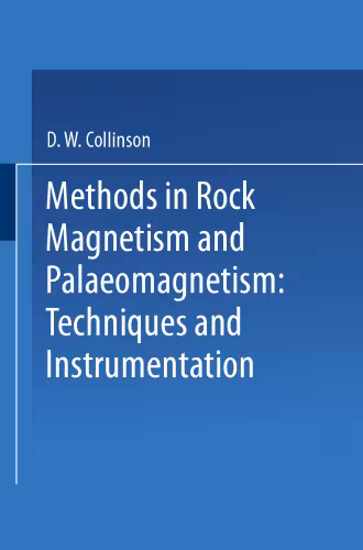 خرید و دانلود نسخه کامل کتاب Methods in Rock Magnetism and Palaeomagnetism: Techniques and instrumentation