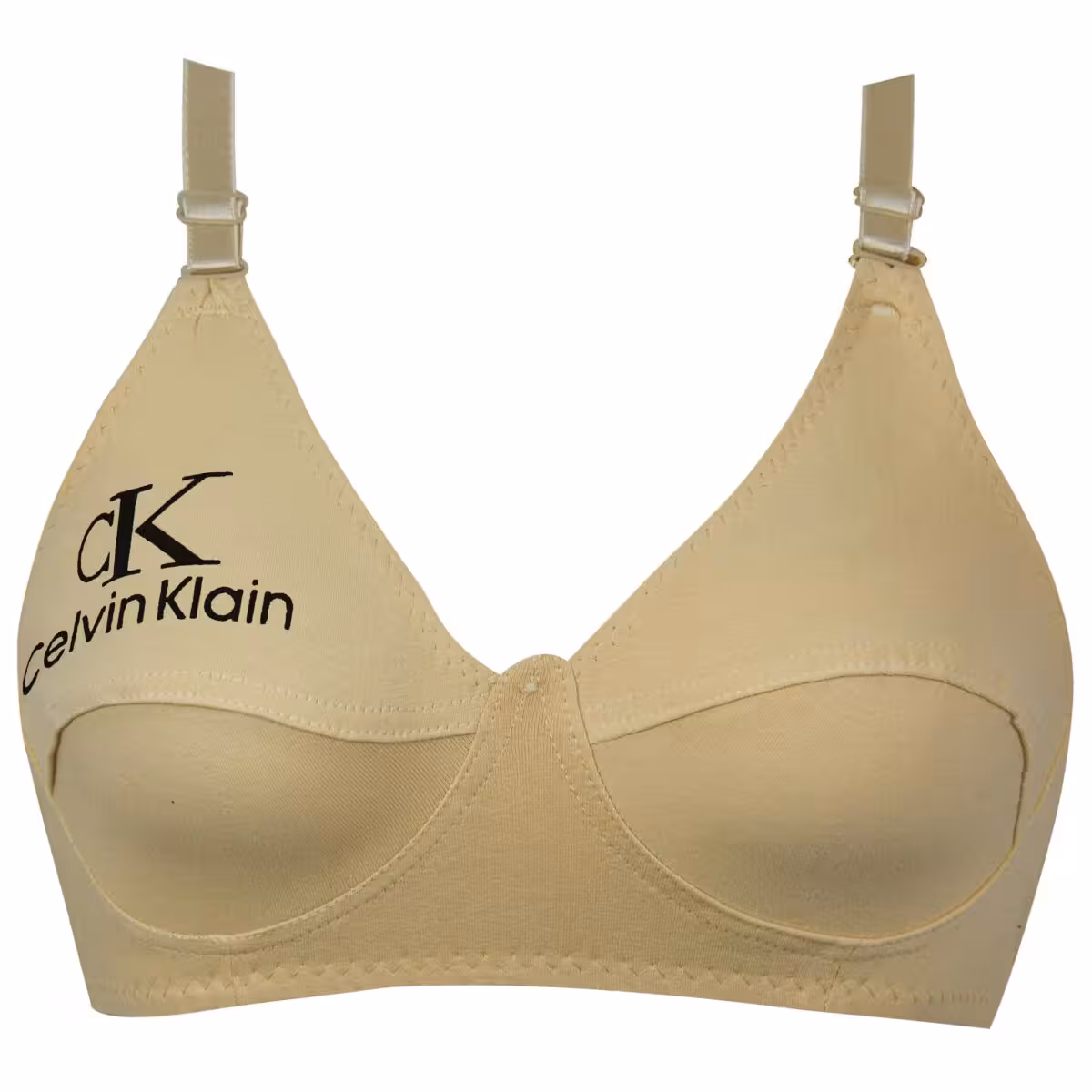 سوتین بدون فنر زنانه کرم کد 3400-MY