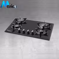 گاز رومیزی میلان کد G48 چهار شعله شیشه