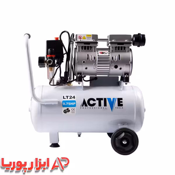 کمپرسور باد سایلنت 24 لیتری اکتیو مدل AC-1324SN