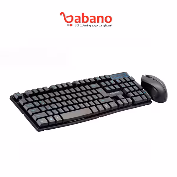 ماوس و کیبورد بی سیم فراسو مدل FCM-8282RF BLACK