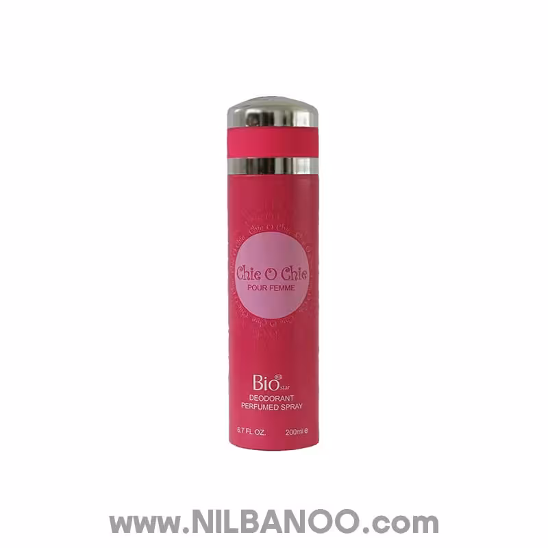 اسپری بدن زنانه بیو استار مدل Chie O Chie
