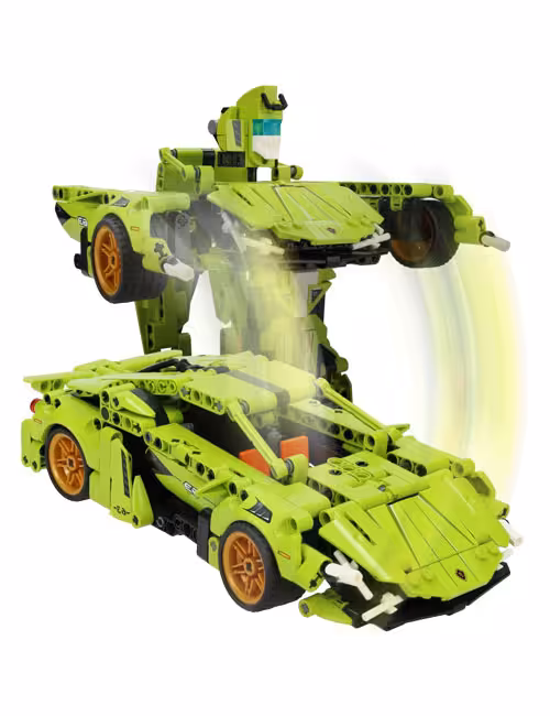 لگو دو حالته 721 تکه انجین مورف کد FC9114