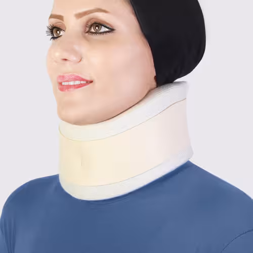 گردنبند طبی اسفنجی قوس دار طب و صنعت کد 50300