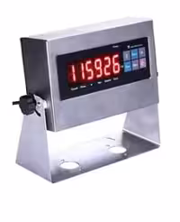 نمایشگر ترازو یاهوآ مدل A12SE با بدنه استیل و صفحه نمایش LED