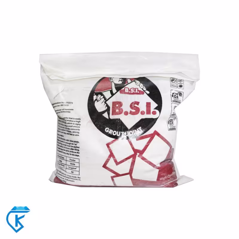 پودر بندکشی سفید 5 کیلویی BSI