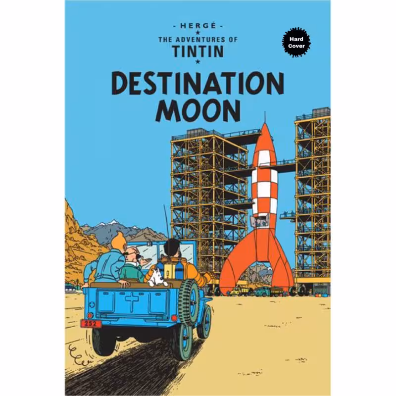 کتاب ماجراهای تن تن هدف کره ماه