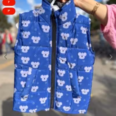 پافر بچگانه کارتونی P3278