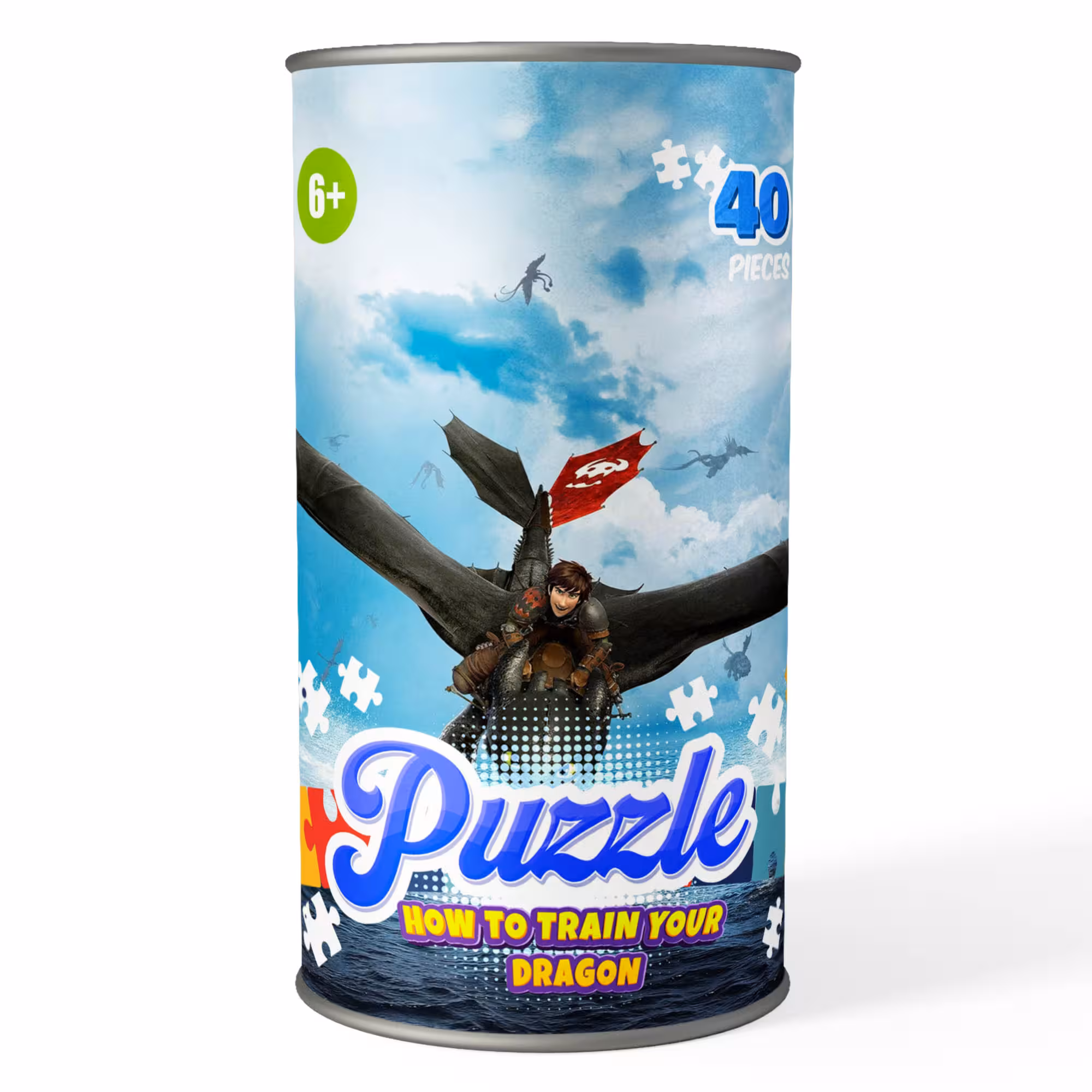 پازل 40 تکه کارتون چگونه اژدهای خود را تربیت کنیم