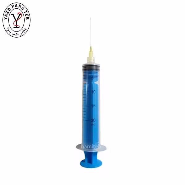 سرنگ سه تیکه لوئر لاک 20cc آوا پزشک
