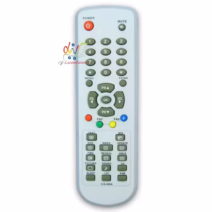 کنترل تلویزیون ایکس ویژن510-400A