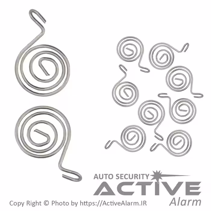 قیمت فنر پایه باطری ریموت تصویری قطب مثبت