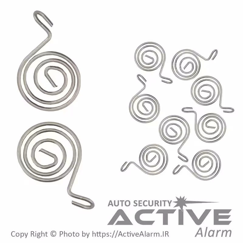 قیمت فنر پایه باطری ریموت تصویری قطب مثبت