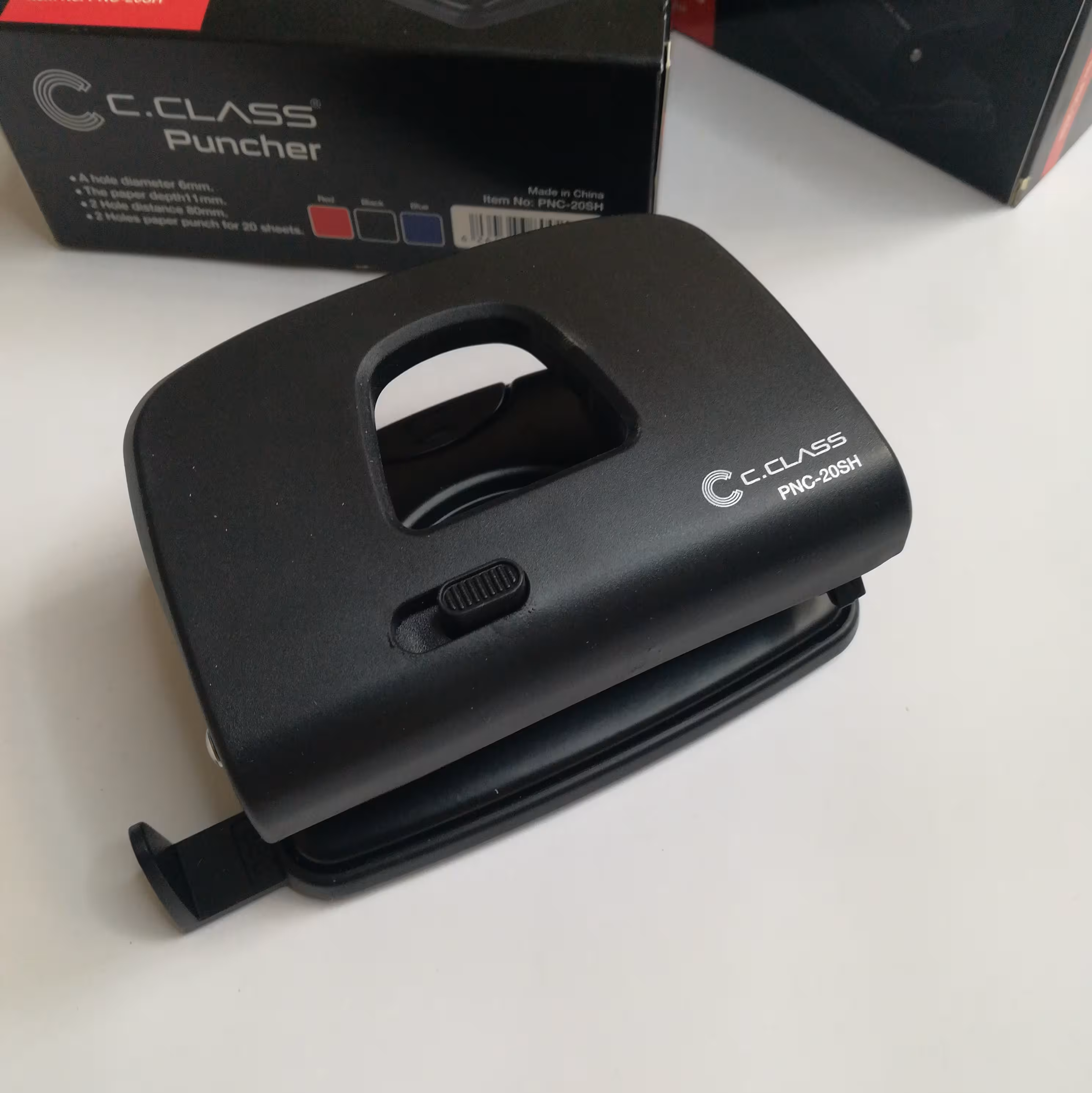 پانچ دو سوراخ بزرگ اداری سی کلاس تک رنگ مشکی