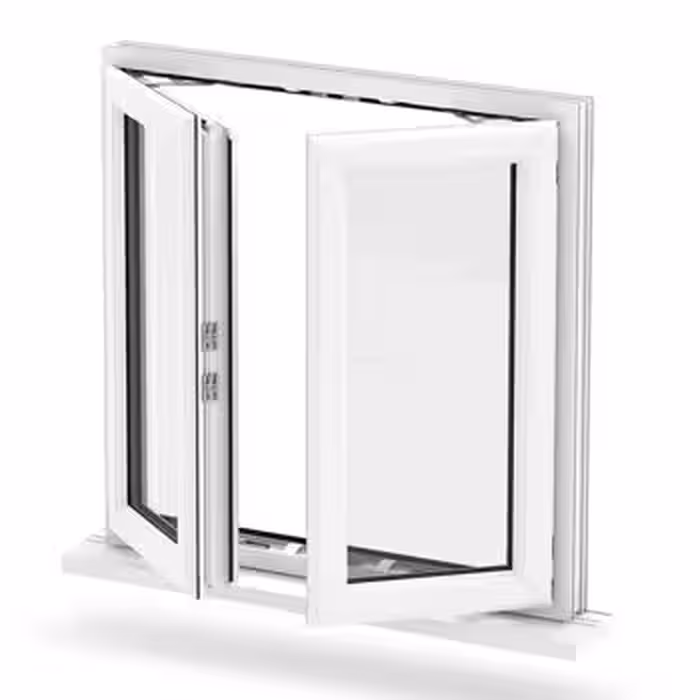 پنجره دوجداره فرانسوی 1*2