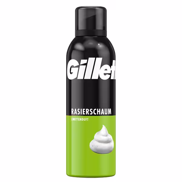 فوم اصلاح با رایحه لیمو ژیلت Gillette Shave Foam Rasierschaum Lemon 200Ml