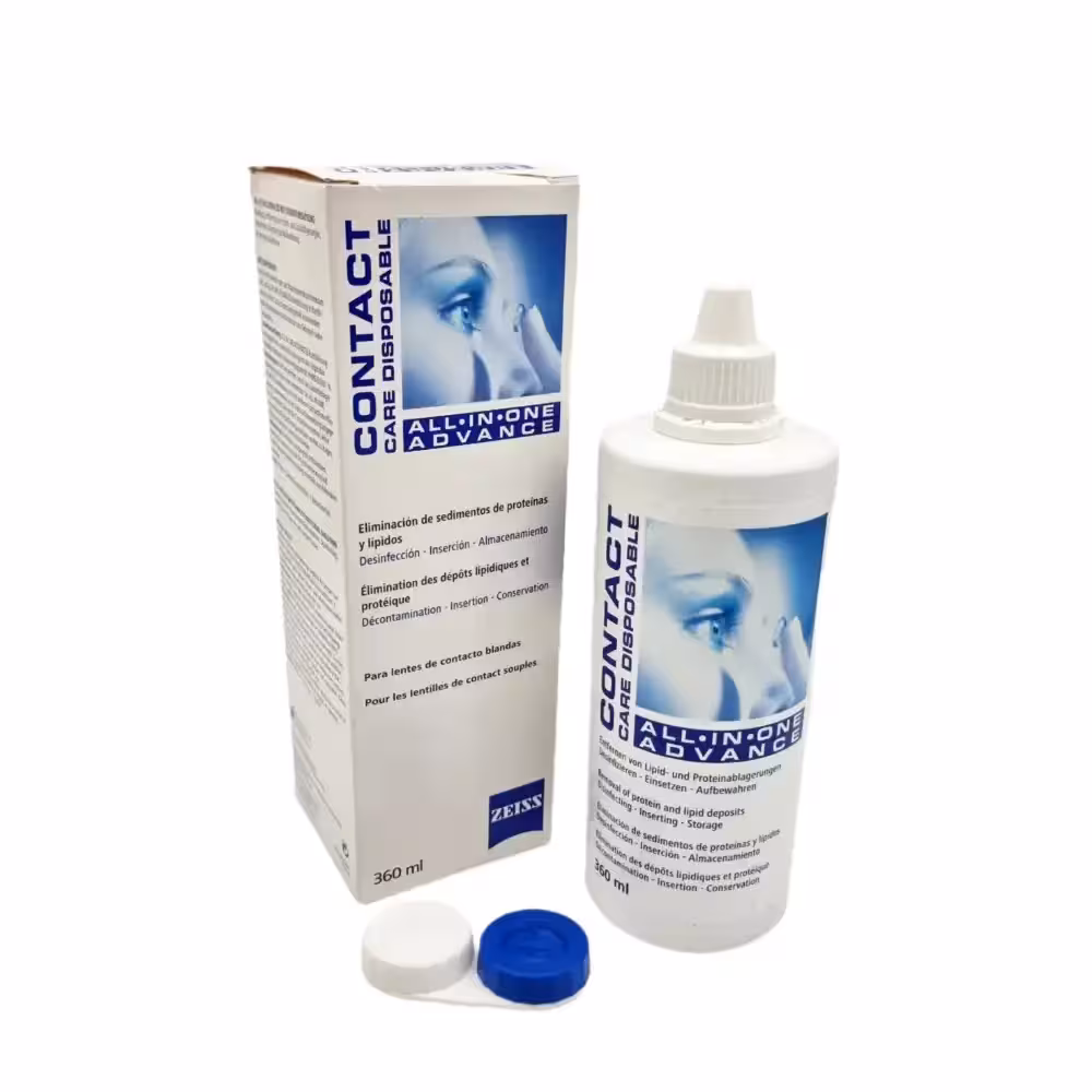 محلول شستشوی لنز زایس ALL-IN-ONE حجم 360 میلی لیتر