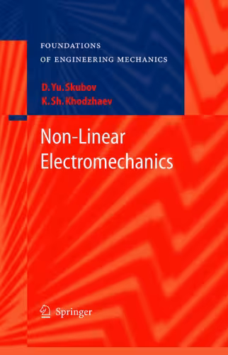 خرید و دانلود نسخه کامل کتاب Non-Linear Electromechanics