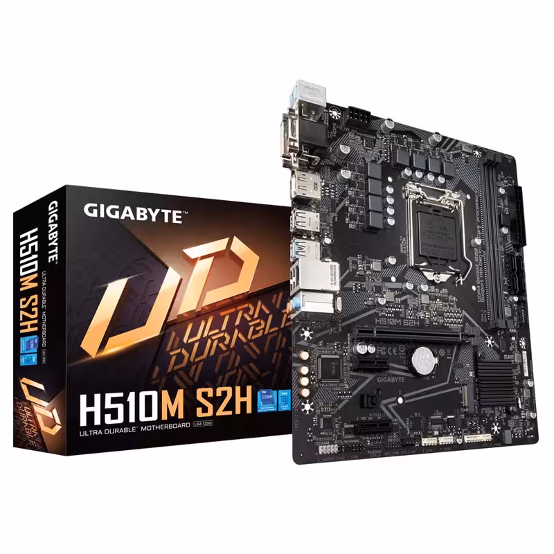 مادربورد گیگابایت مدل H510M S2H با سوکت پردازنده LGA1200