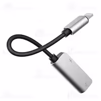 کابل تبدیل یک به دو لایتنینگ Baseus L37 iP Male to iP iP Female Adapter CALL37-01 توان 2 آمپر