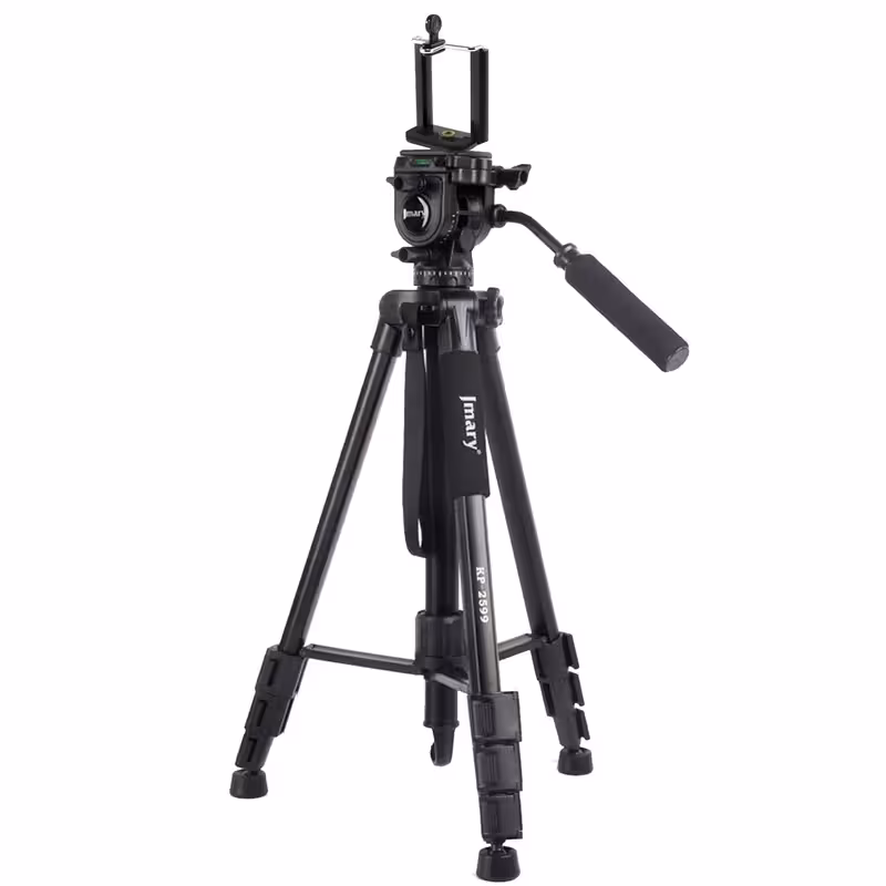 سه پایه دوربین و موبایل جی ماری مدل KP-2599-M به همراه هلدرموبایل