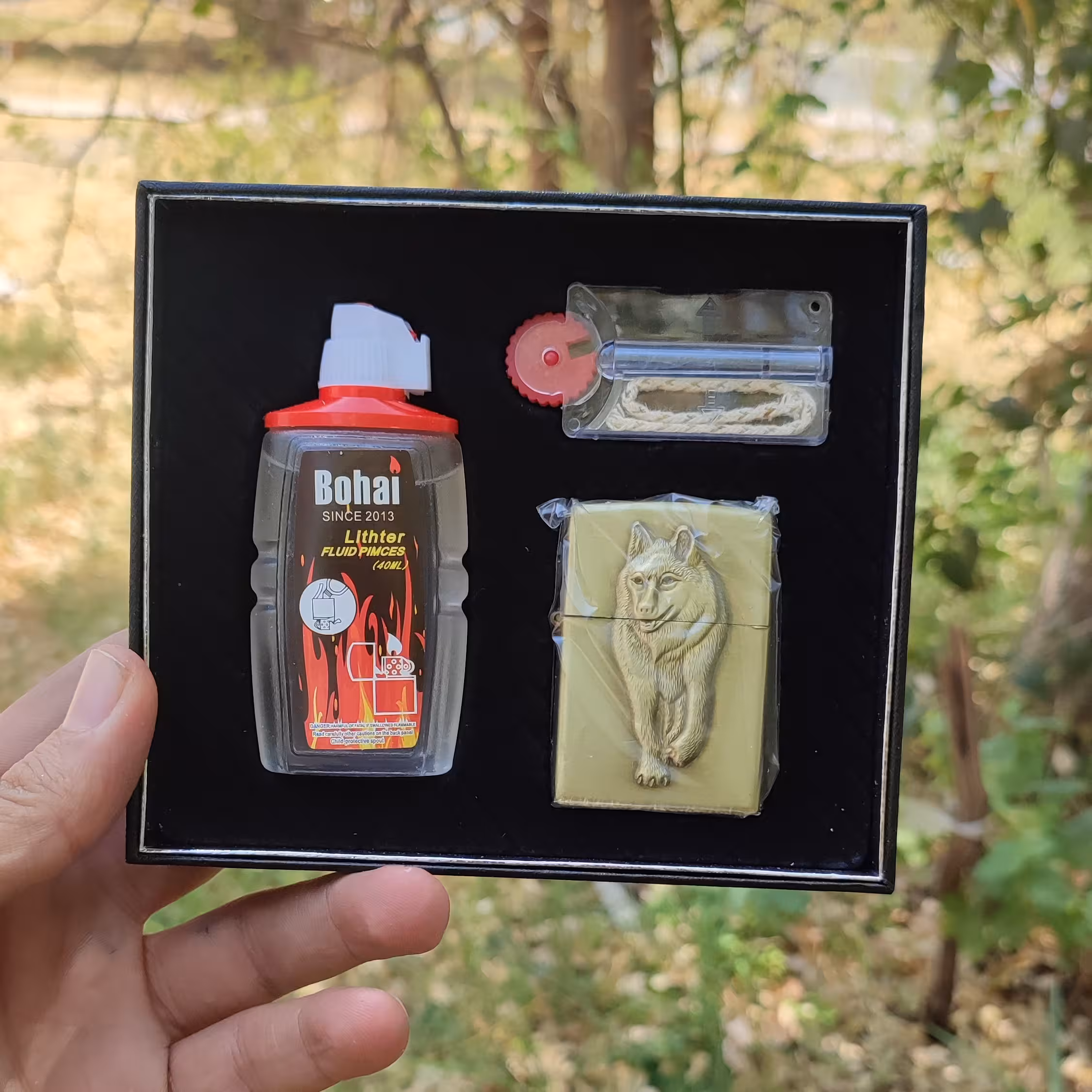 فندک فانتزی جعبه دار  کادویی