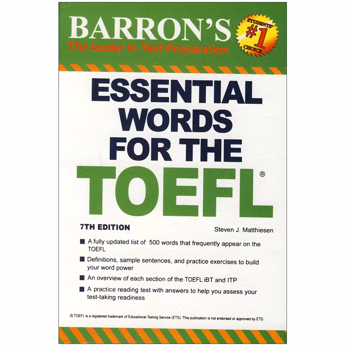 Essential Words for the TOEFL