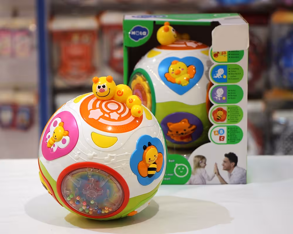 توپ موزیکال هولا تویز کد 938