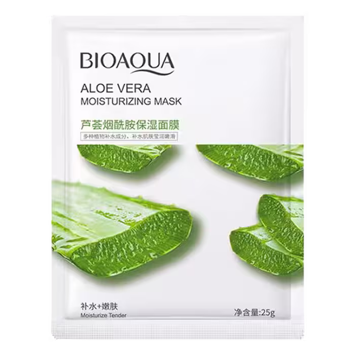 ماسک ورقه ای آبرسان آلوئه ورا بیوآکوا BIOAQUA