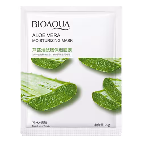 ماسک ورقه ای آبرسان آلوئه ورا بیوآکوا BIOAQUA