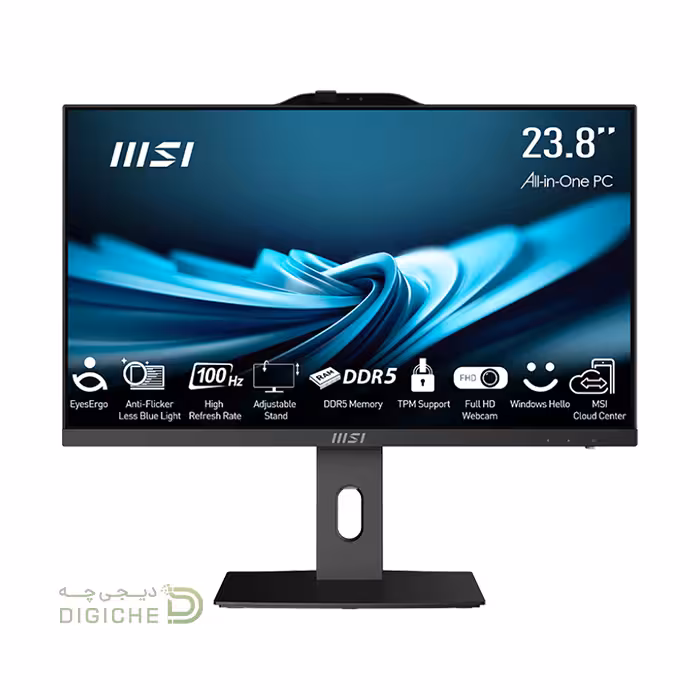 کامپیوتر همه‌کاره 24 اینچ ام اس ای AIO MSI PRO AP242P 14M I5(14400) 16G 1TB