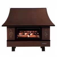 بخاری گازی شومینه ای نیک کالا مدل آذر MC24