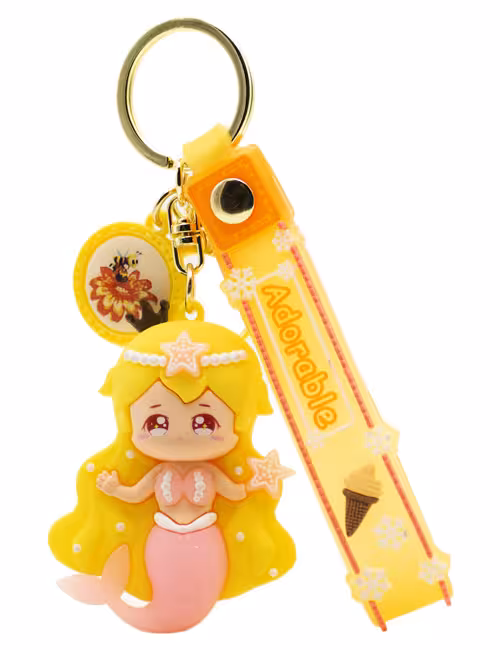 جاکلیدی سیلیکونی فانتزی طرح پری دریایی