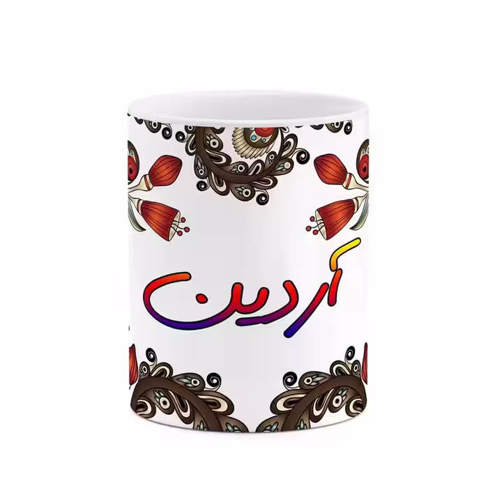 خرید ماگ-لیوان    اسم آردین  سنتی گل و بته کد mgh43425