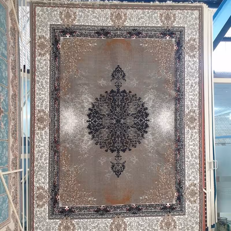 فرش ماشینی6متری 440شانه طرح آراز(BCF)باارسال رایگان