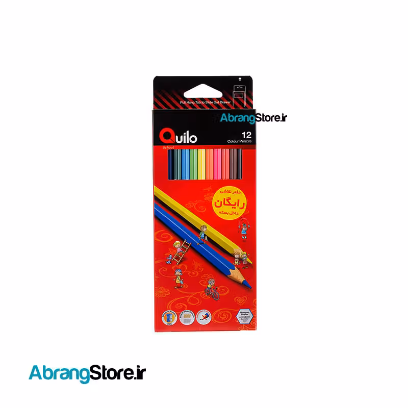 مدادرنگی کویلو 12 رنگ
