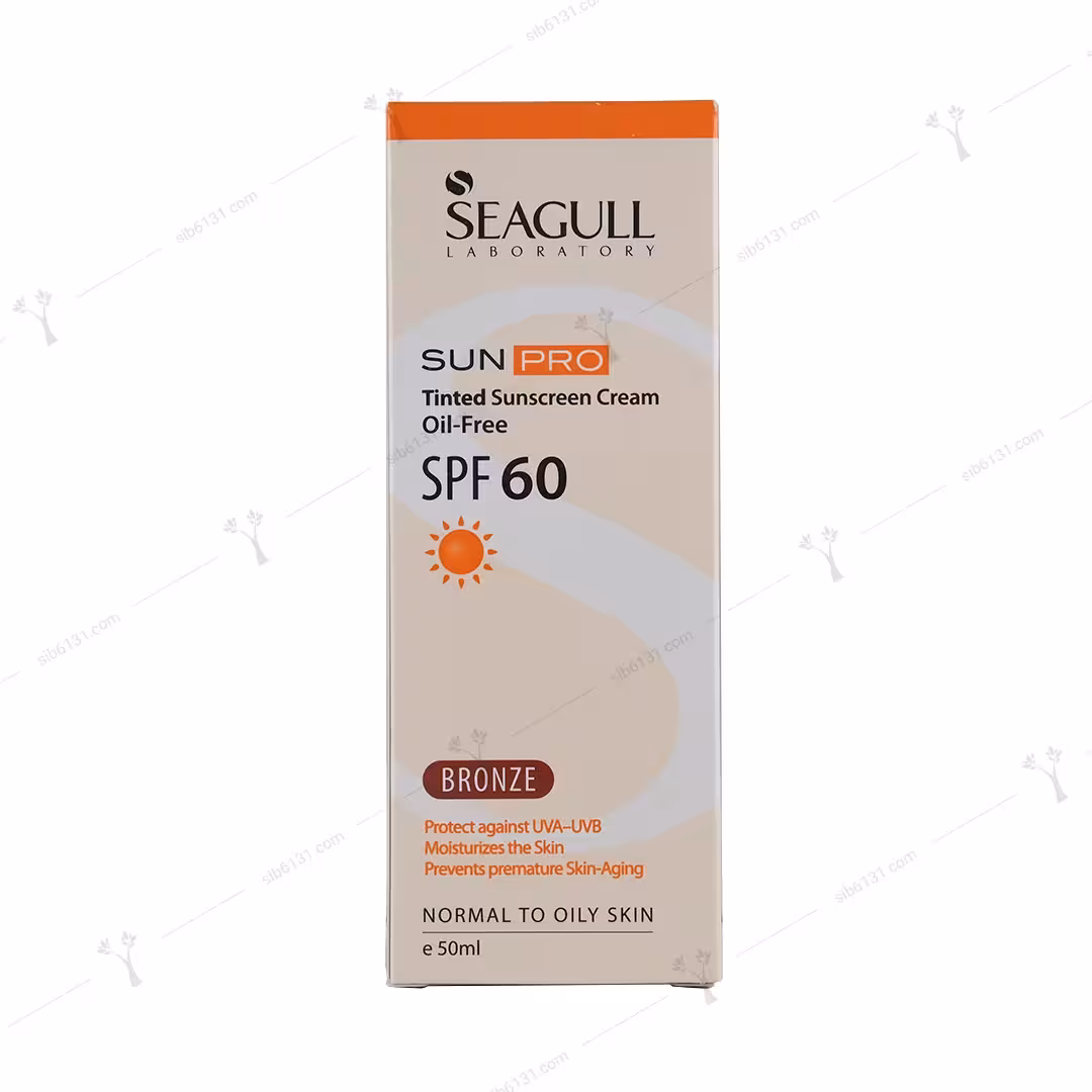 کرم ضد آفتاب سی گل spf 60 رنگ برنز 50 میلی لیتری